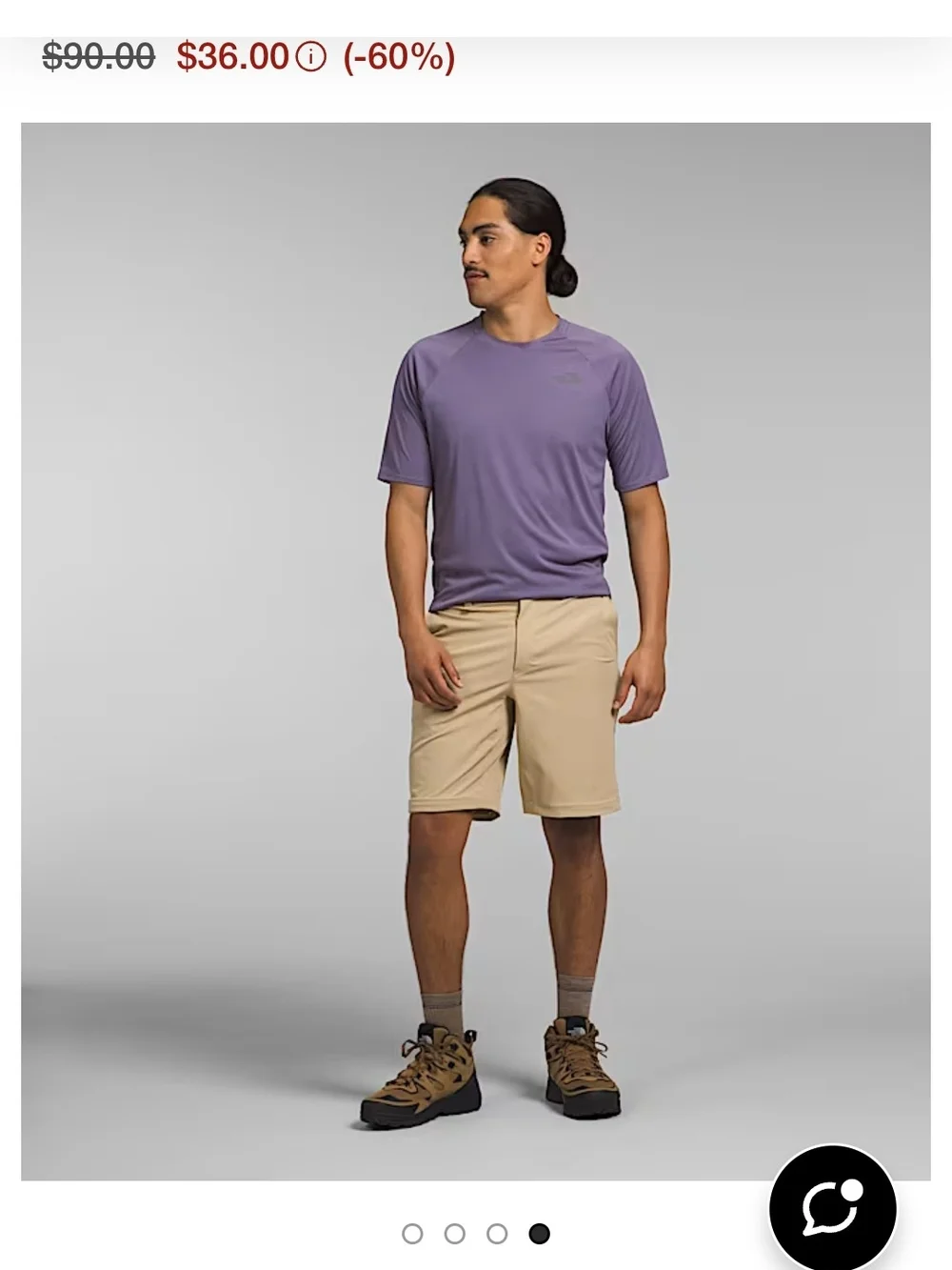 The North Face Men's Convertible Cargo Pants in Tan